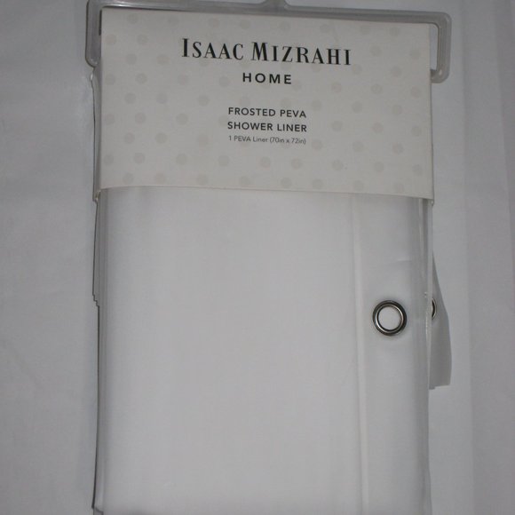Isaac Mizrahi Home Forsted Peva Shower Liner Curtain (70in x 72in) - Picture 1 of 2